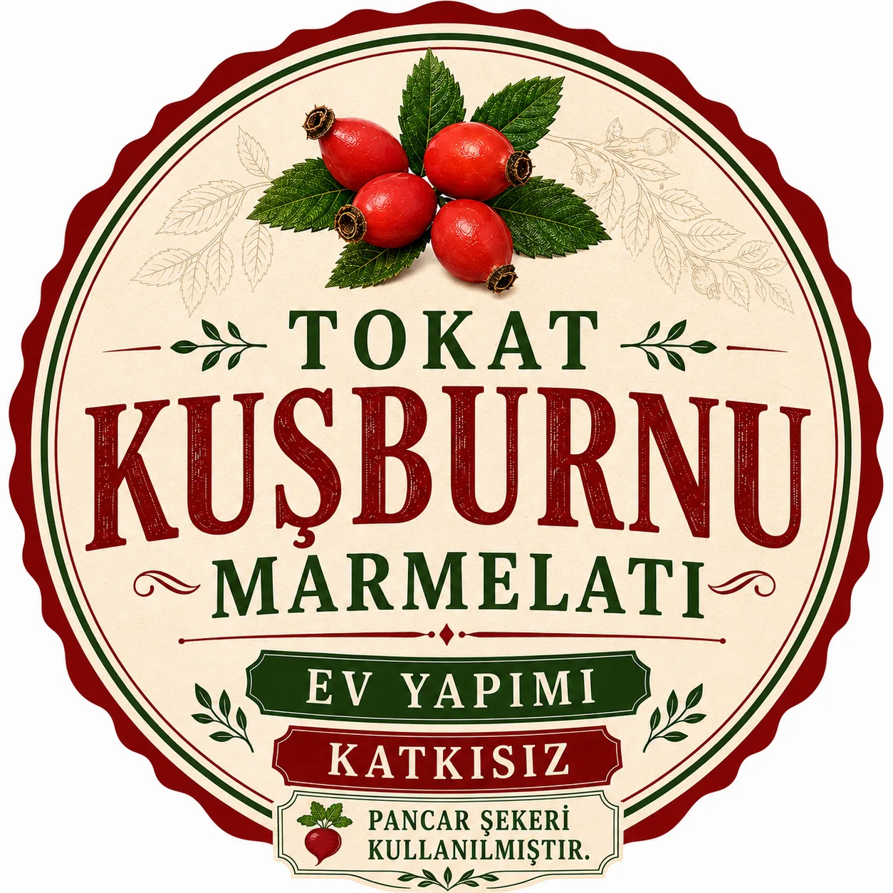 KUŞBURNU MARMELATI (PANCAR ŞEKERLİ)