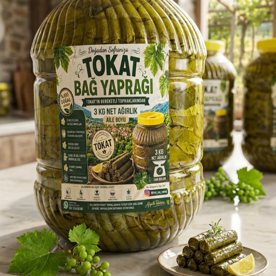 TOKAT SALAMURA BAĞ YAPRAĞI